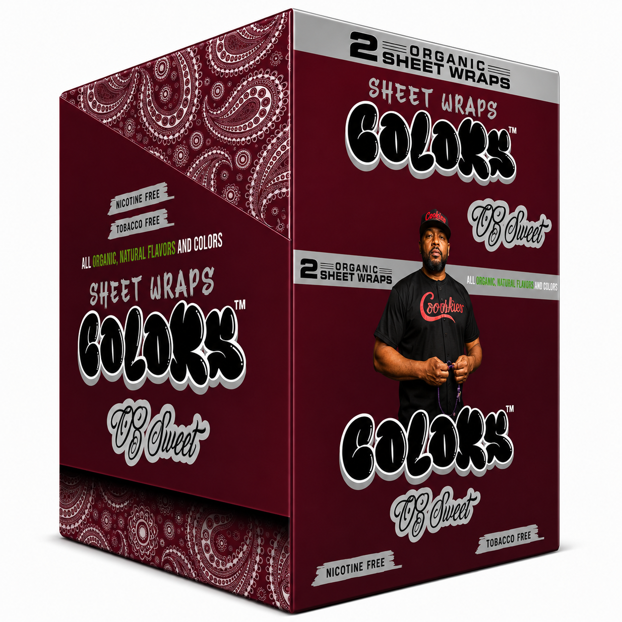 U-Nited Colors Organic 2 Sheet Wraps