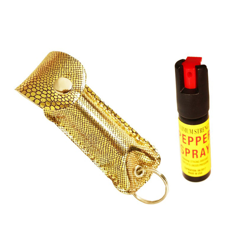 Cheetah Pepper Spray Maximum Strength w/Key-Chain Case Self Defense