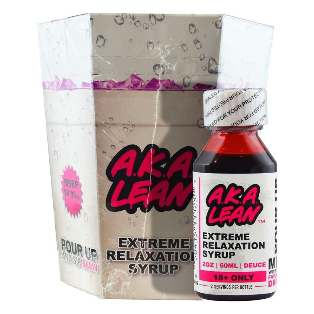 AKA Lean Relaxation Syrup 2oz 60ML (Display of 12)
