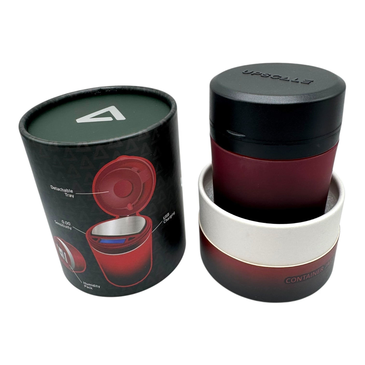 V Syndicate Upscale Container Jar + Scale