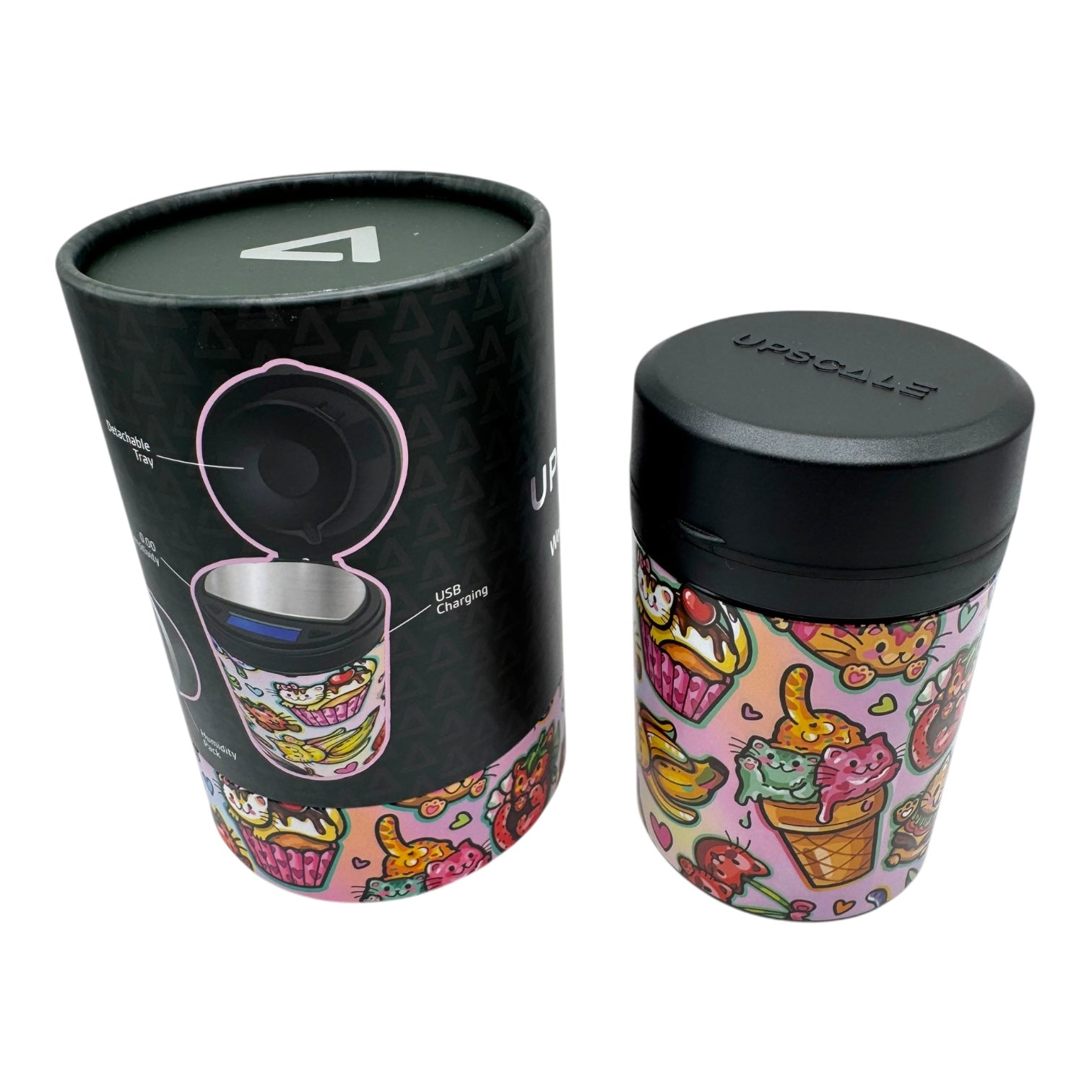 V Syndicate Upscale Container Jar + Scale