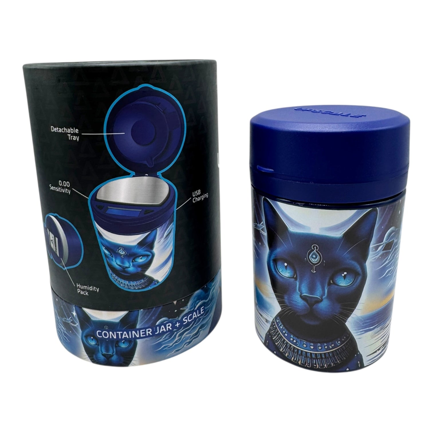 V Syndicate Upscale Container Jar + Scale