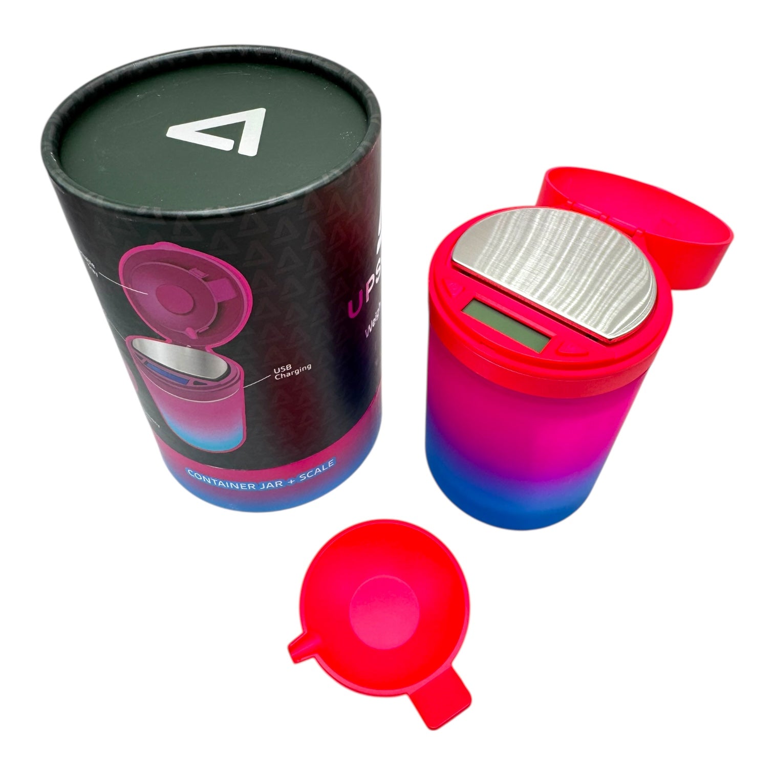 V Syndicate Upscale Container Jar + Scale