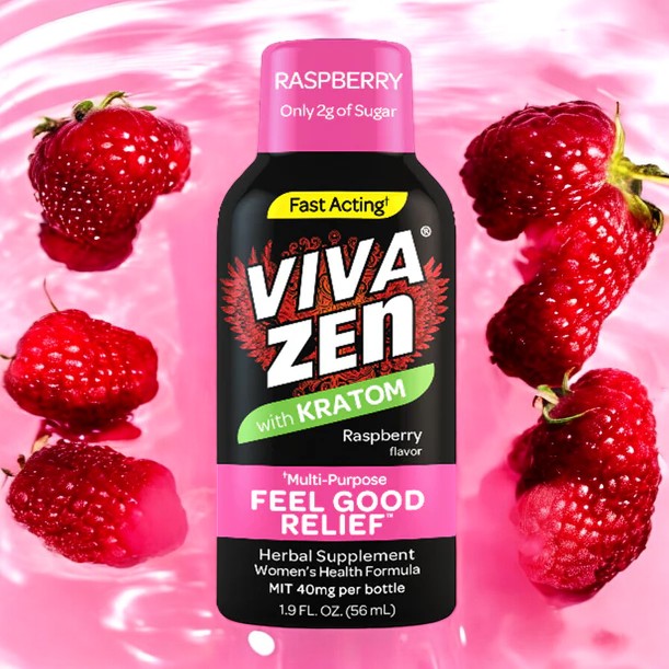Viva Zen Women's Health Raspberry Flavor Extract Shot (MIT 40mg)(12disp/box)