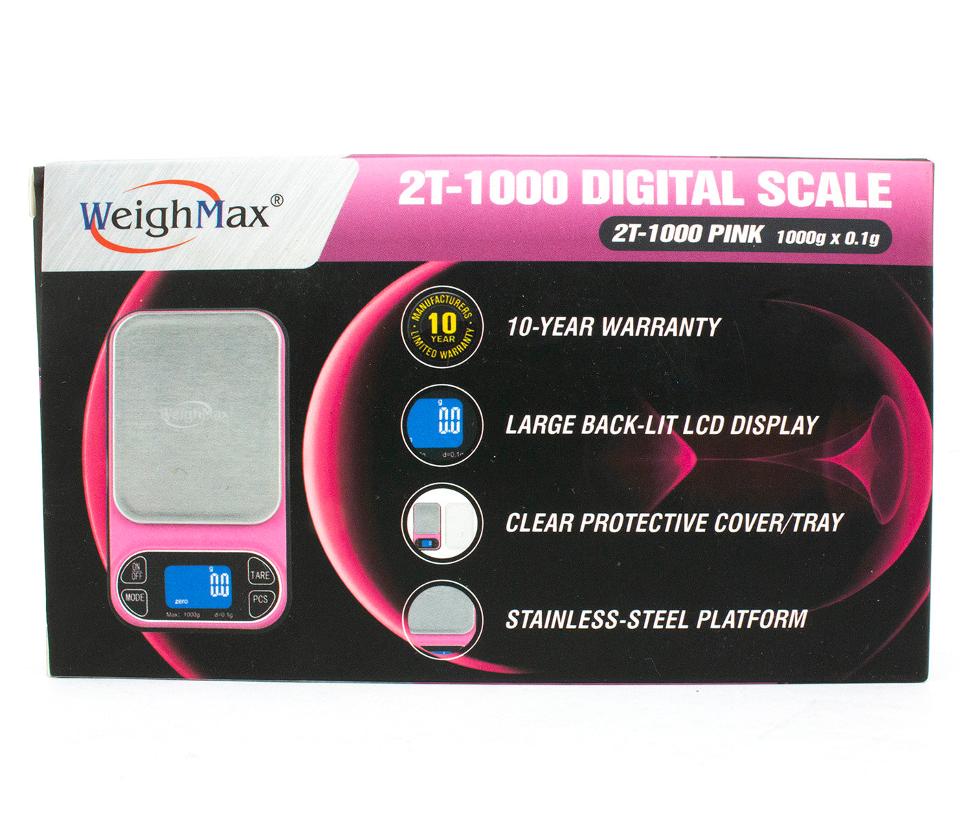 WeighMax 2T-1000 Digital scale (1000g x 0.1g)