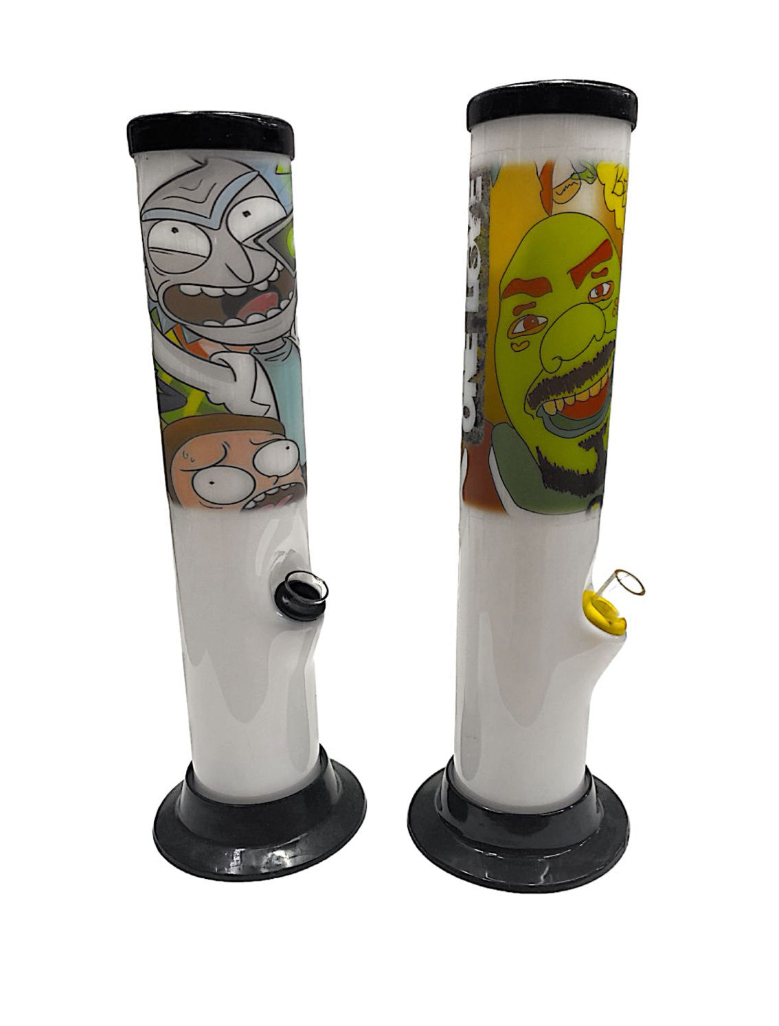 Acrylic Water Pipe Mix Characters Pull Up 10" x 2"