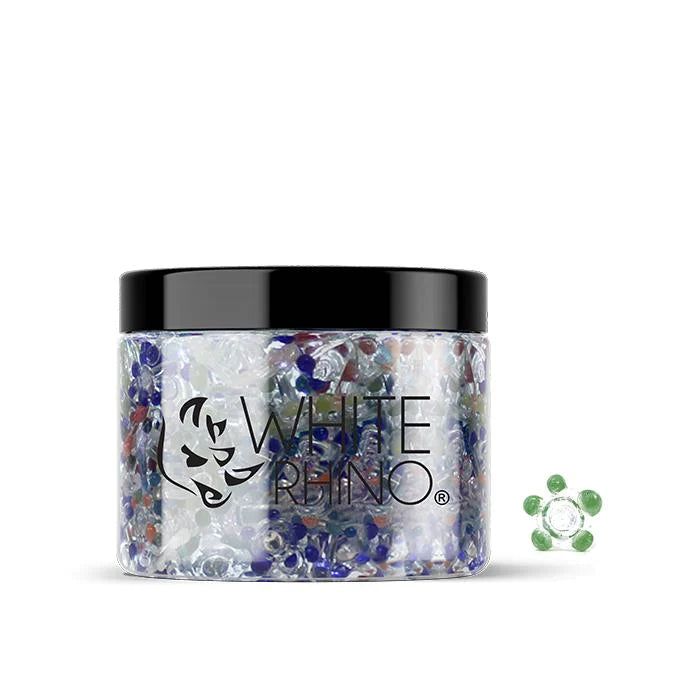 White Rhino Glass Screen Flower - 400ct