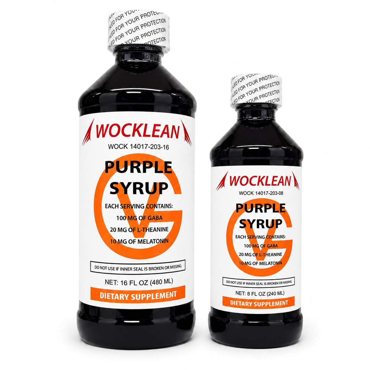 Wock Lean Purple Syrup