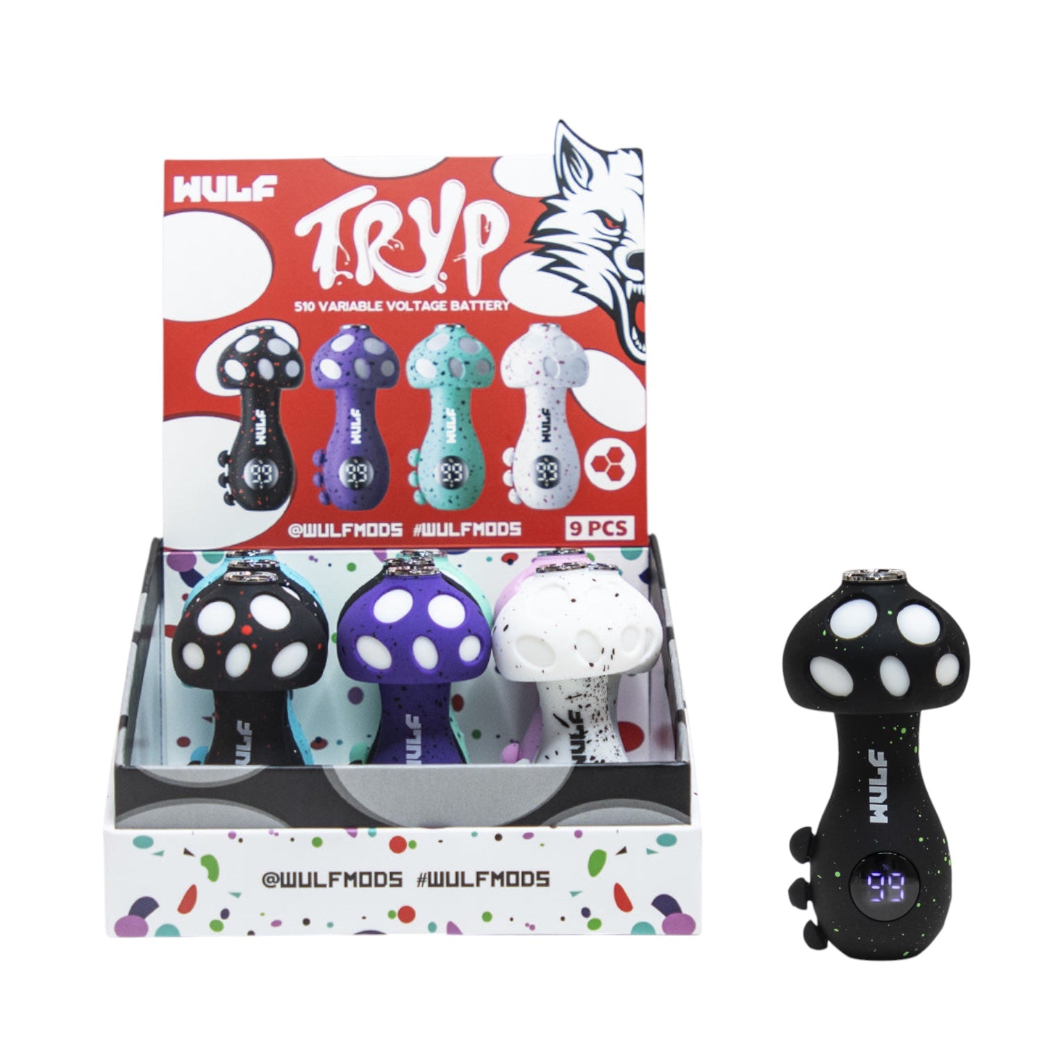 Wulf Mods TRYP Mushroom Battery