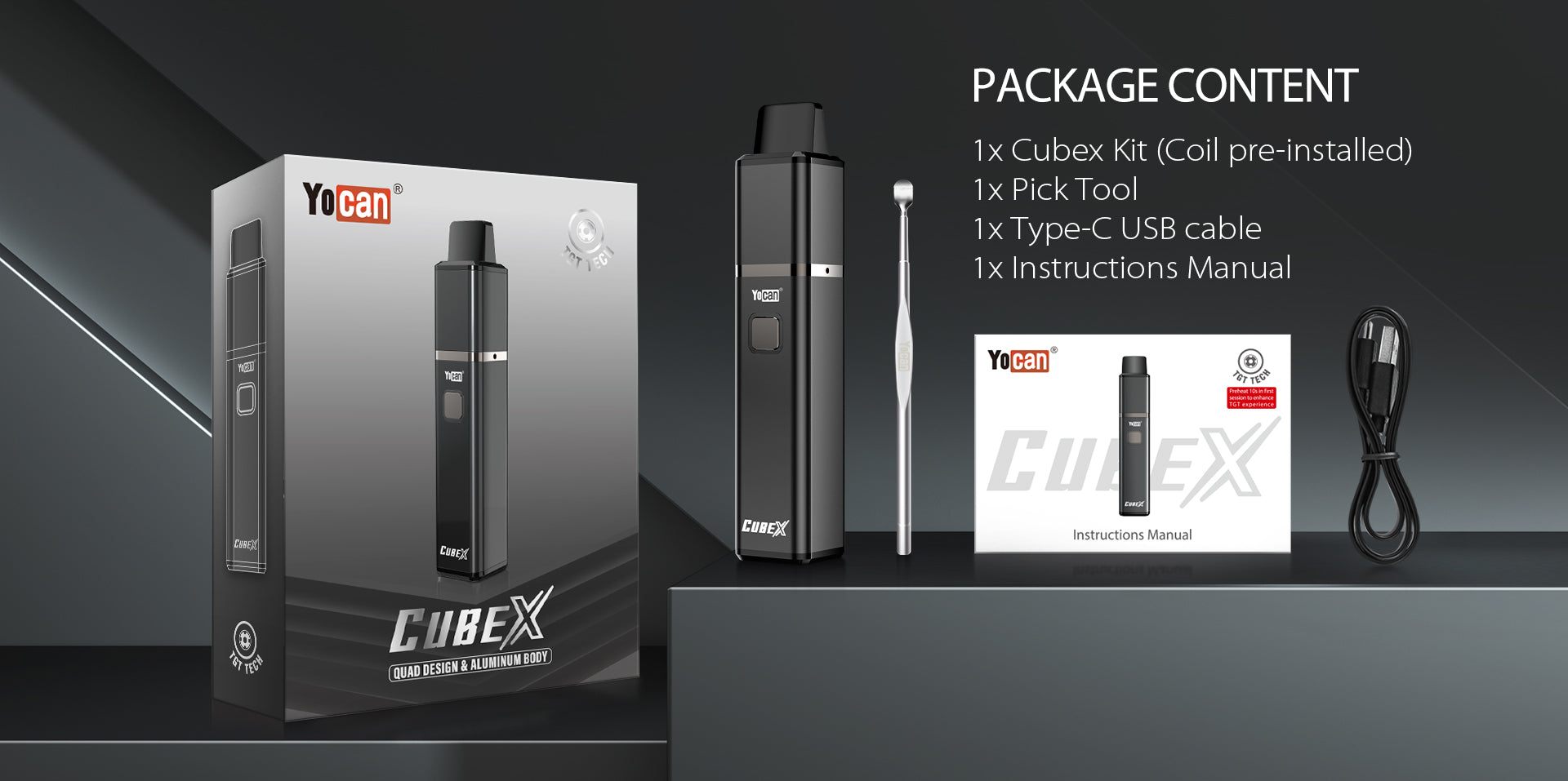 Yocan Cubex Wax Pen Vaporizer
