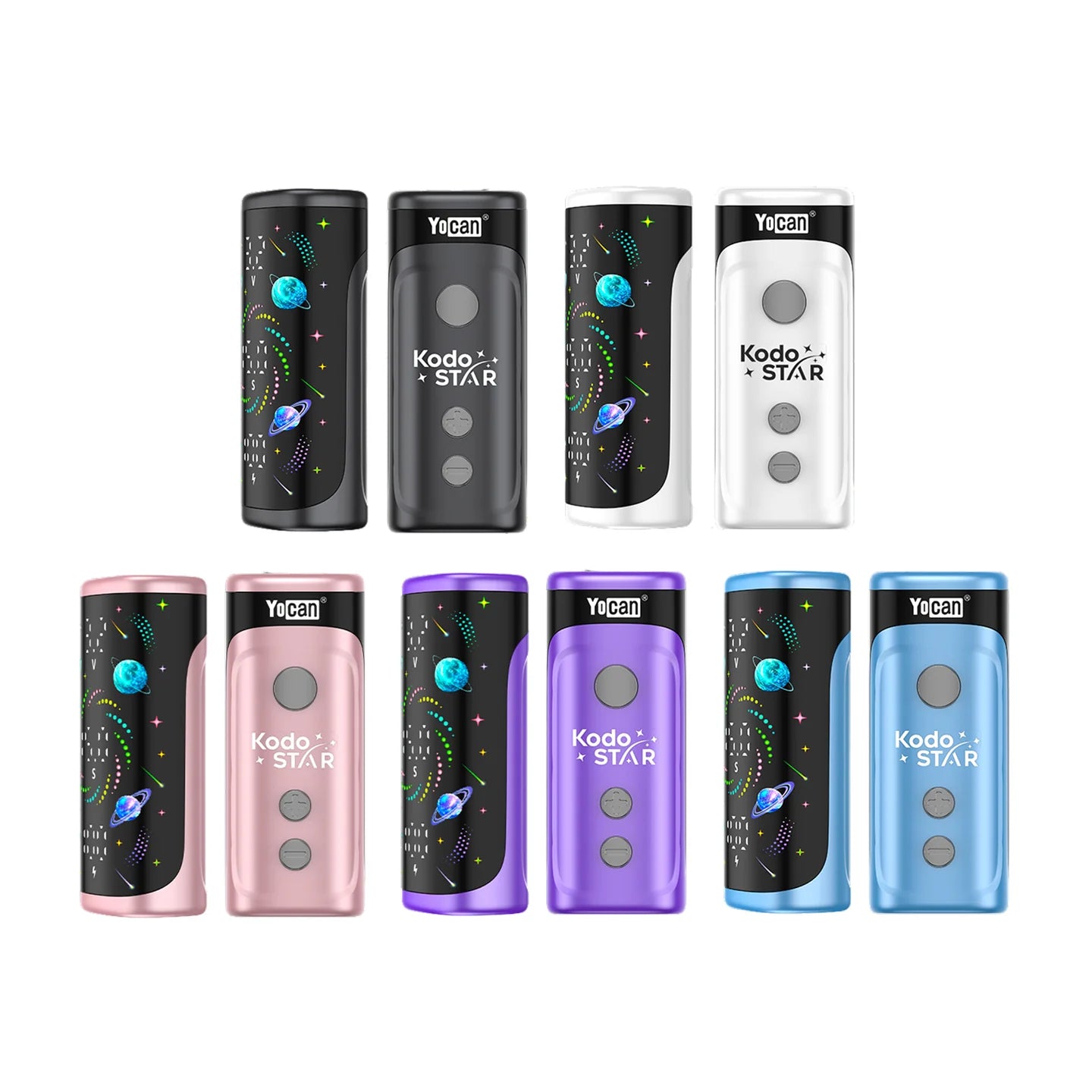 Yocan Kodo Star 510 Box Mod Portable Battery 400mAh - 15pc Display