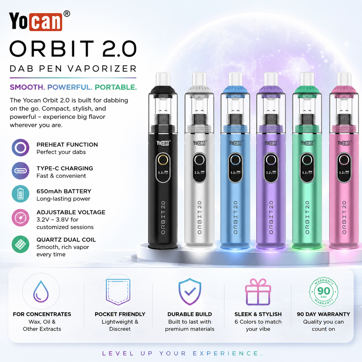 Yocan Orbit 2.0 Dab Pen Vaporizer