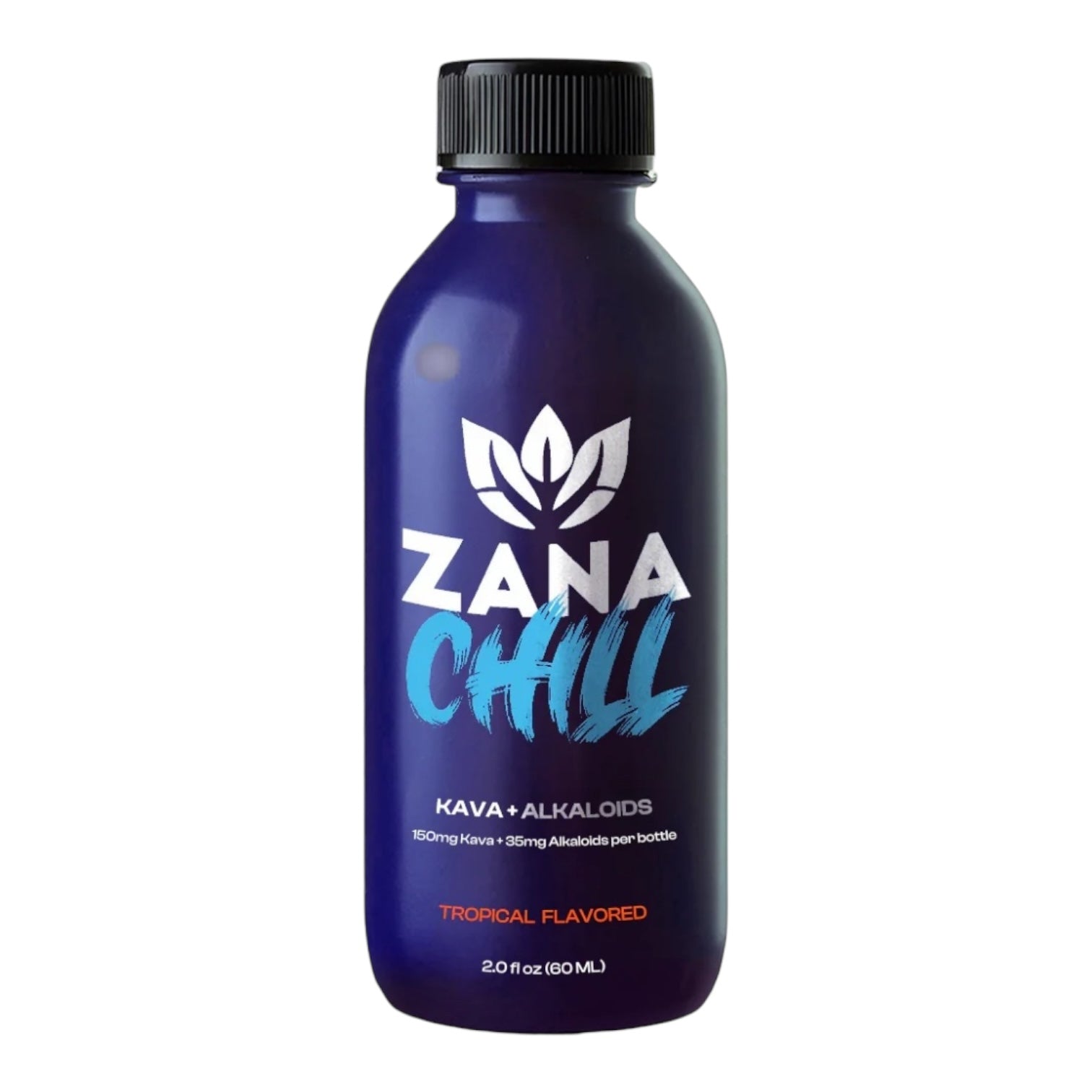 Zana Chill Kratom + Kava Tropical Liquid Shots