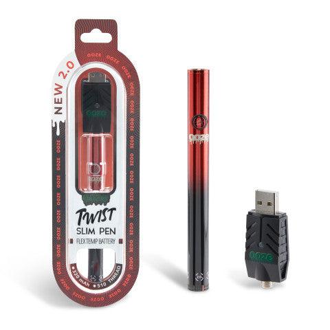 Ooze Twist Slim Pen 2.0 - 510 thread 320mAh battery