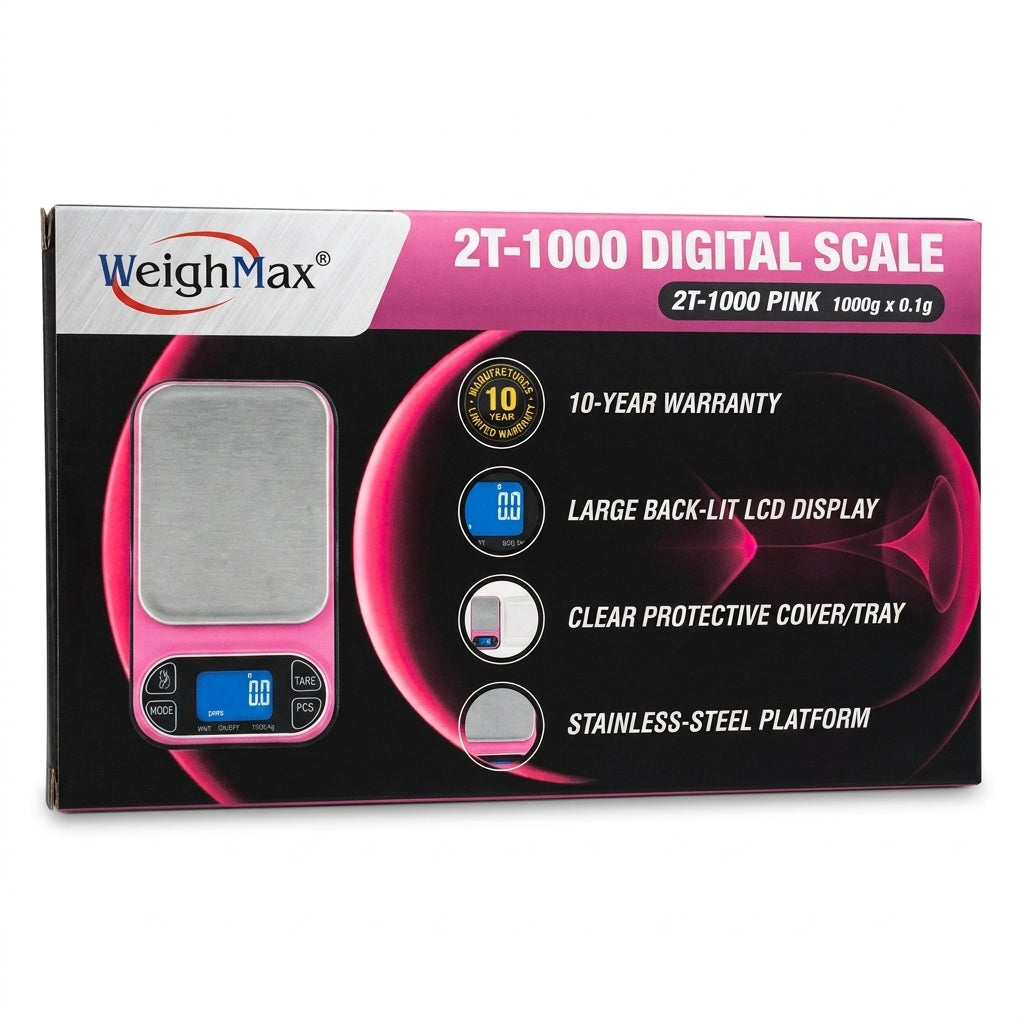 WeighMax 2T-1000 Digital scale (1000g x 0.1g)