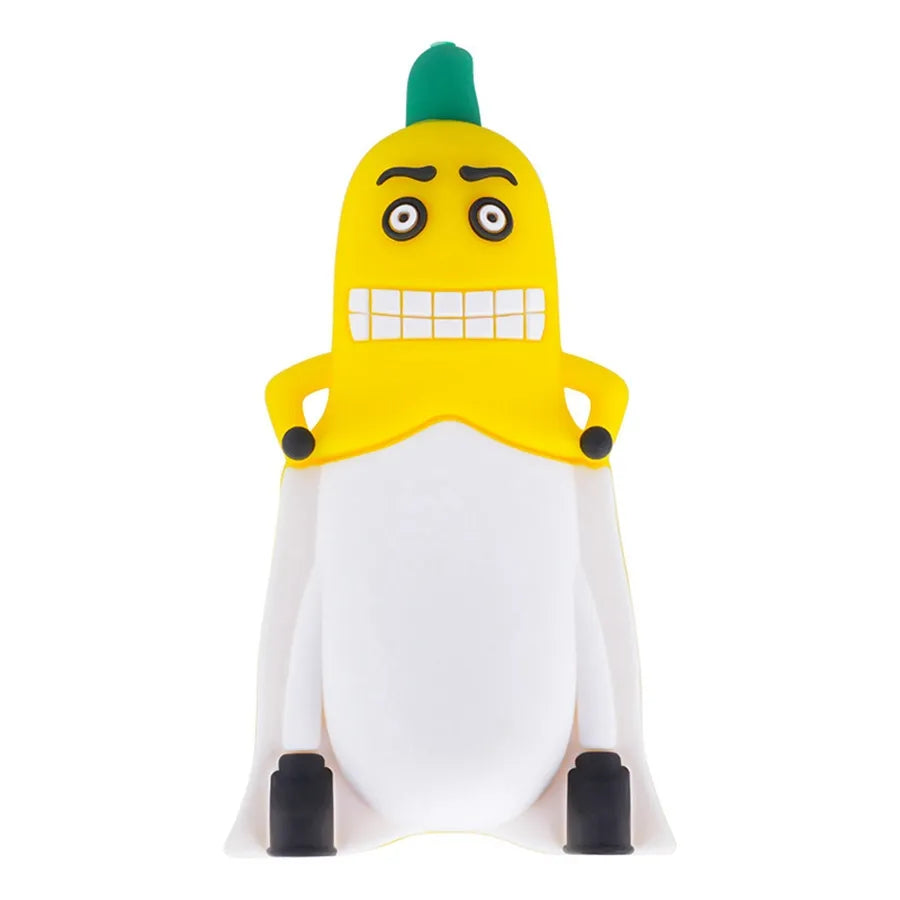 4" Banana Man Hand Pipe (Assorted Colors)