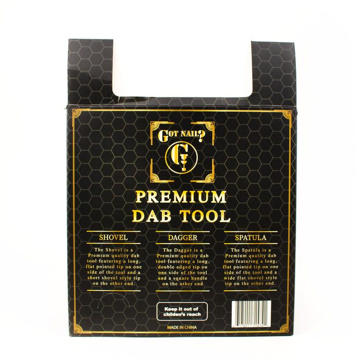 Premium Stainless Steel Dab Tool Display by Got Nail