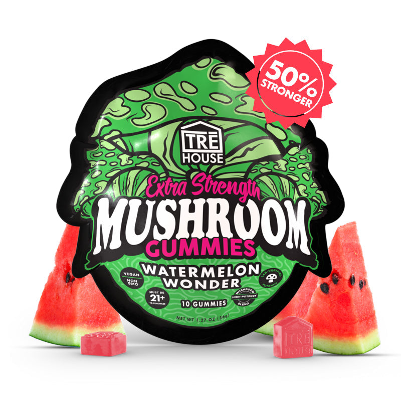 TRE House Magic Mushroom Extra Strength Gummies (10 Gummies / Pouch)