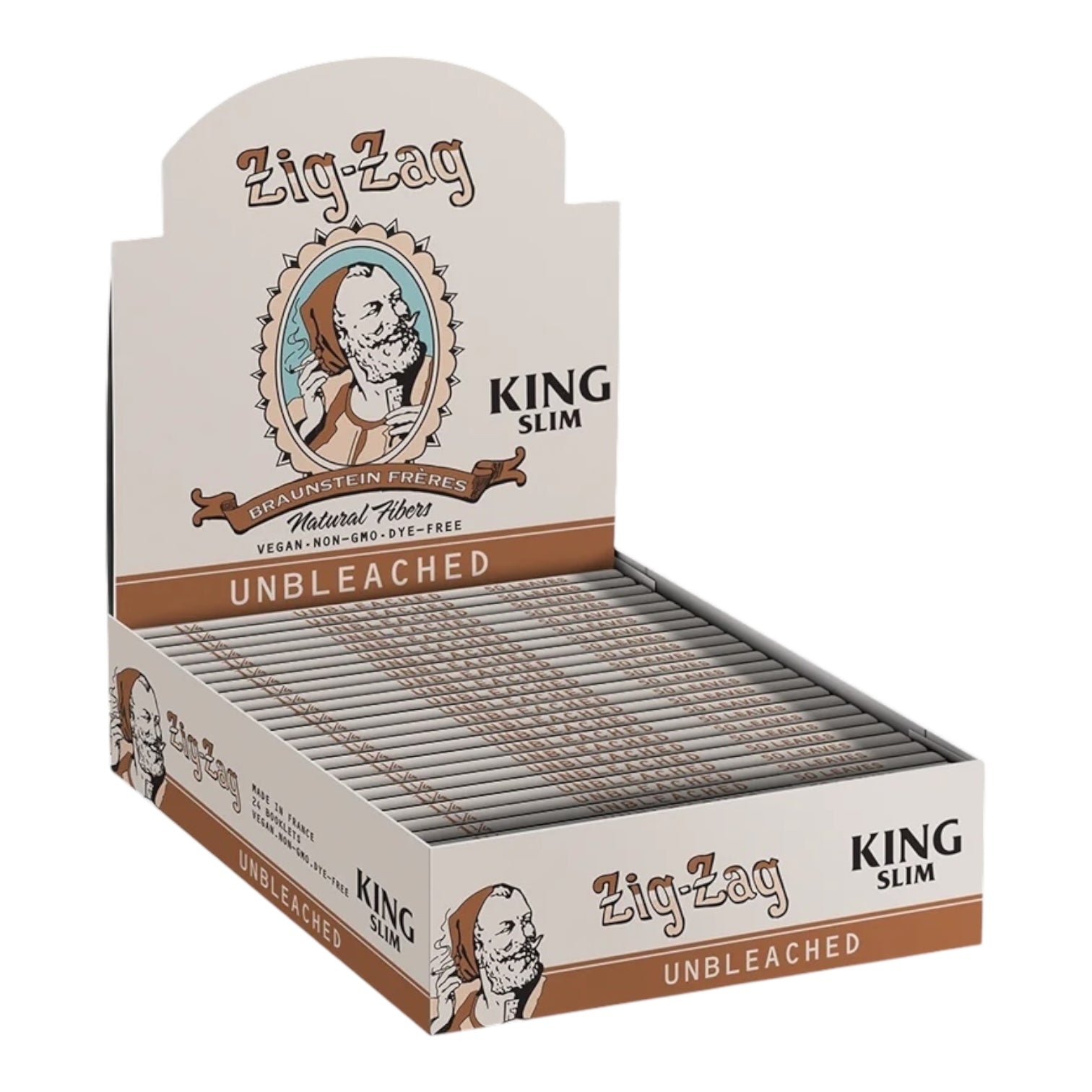 Zig Zag Vintage King Slim Size Rolling Papers