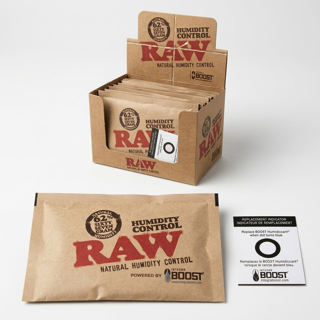 RAW Humidifying Packs 67 Grams Display - Display of 12 Pack