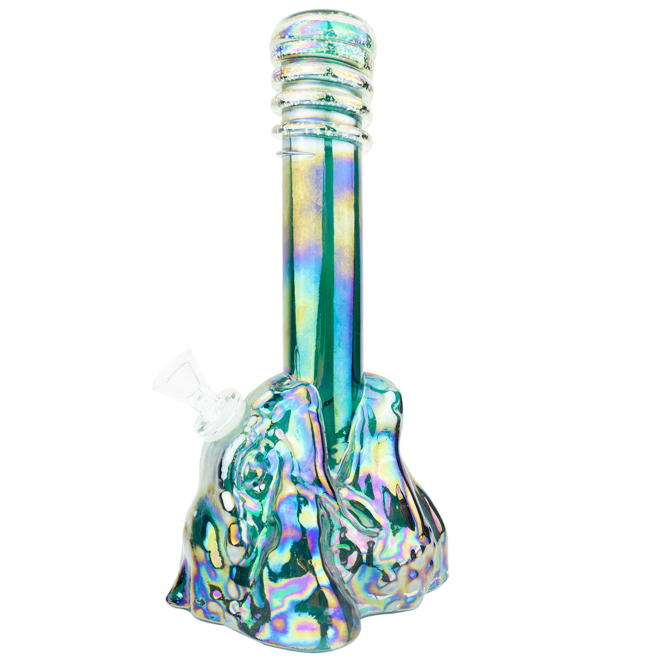 11.5" Lava Glass Water Pipe - (Assorted Colors)