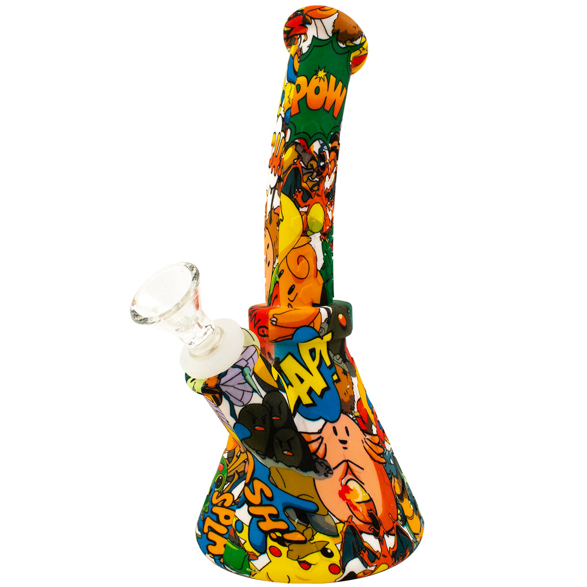 9" Silicone Beaker Water Pipe