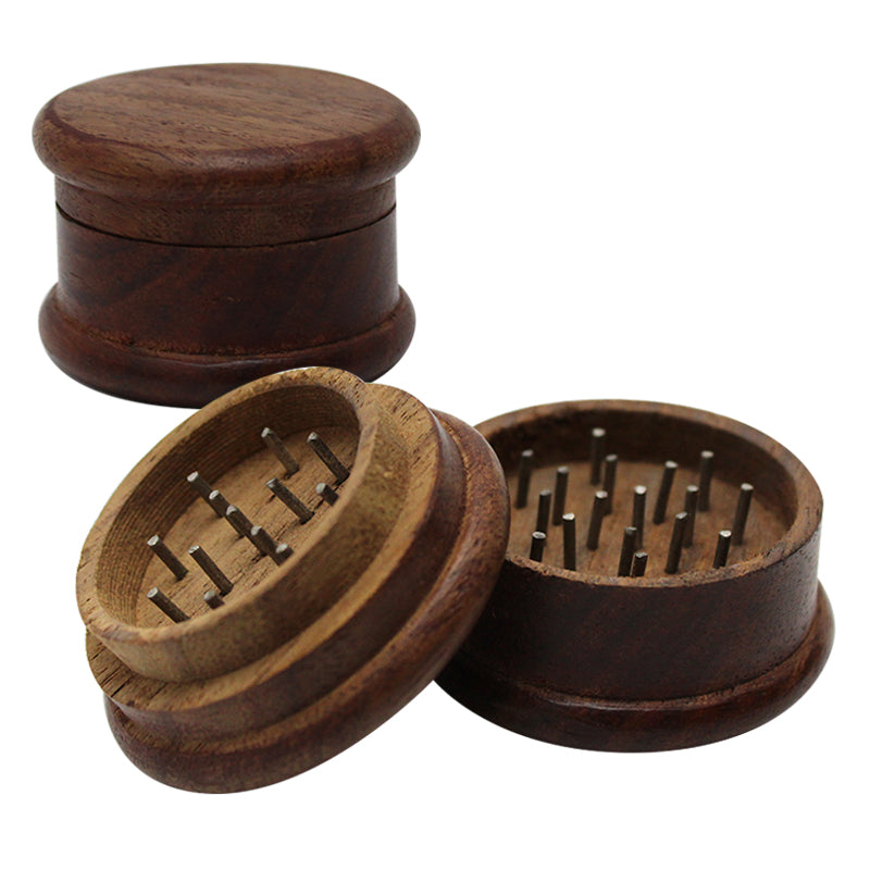 Wooden 2 Part 1.5" Grinder - Smoketokes