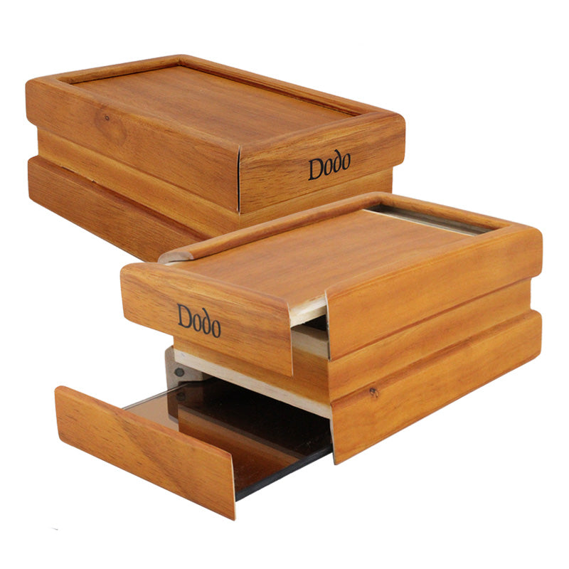 Dodo Screen & Mirror Walnut Box - Smoketokes