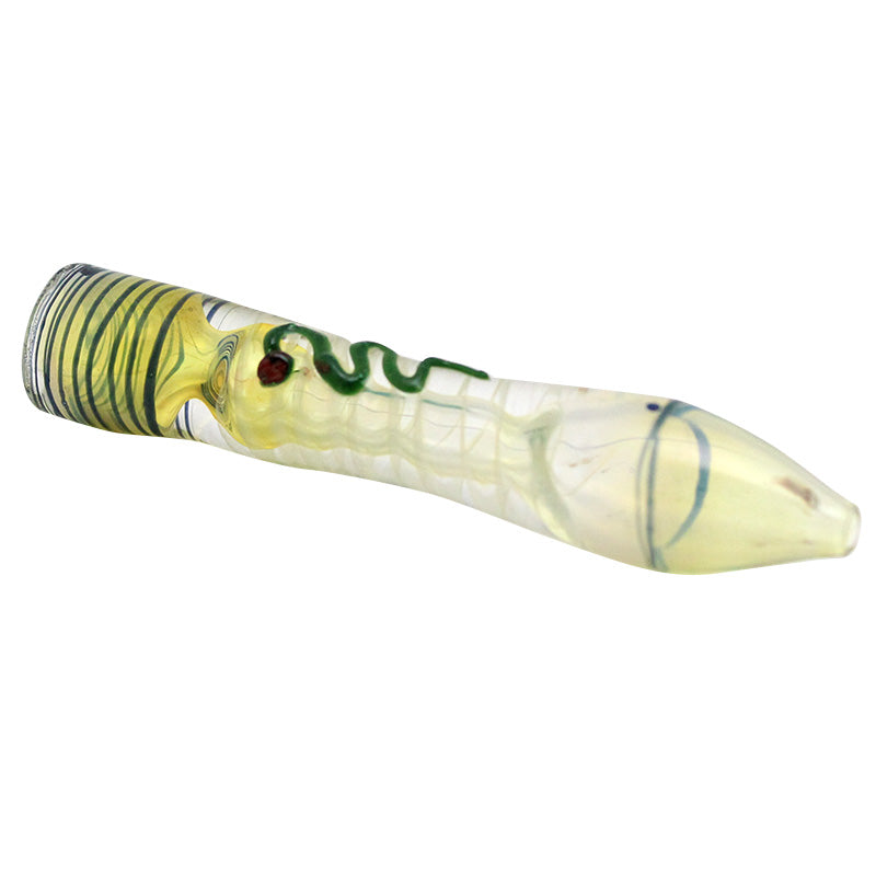 4" Snake Glass Chillum - Smoketokes
