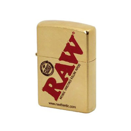 Raw Zippo Gold Lighter - Smoketokes