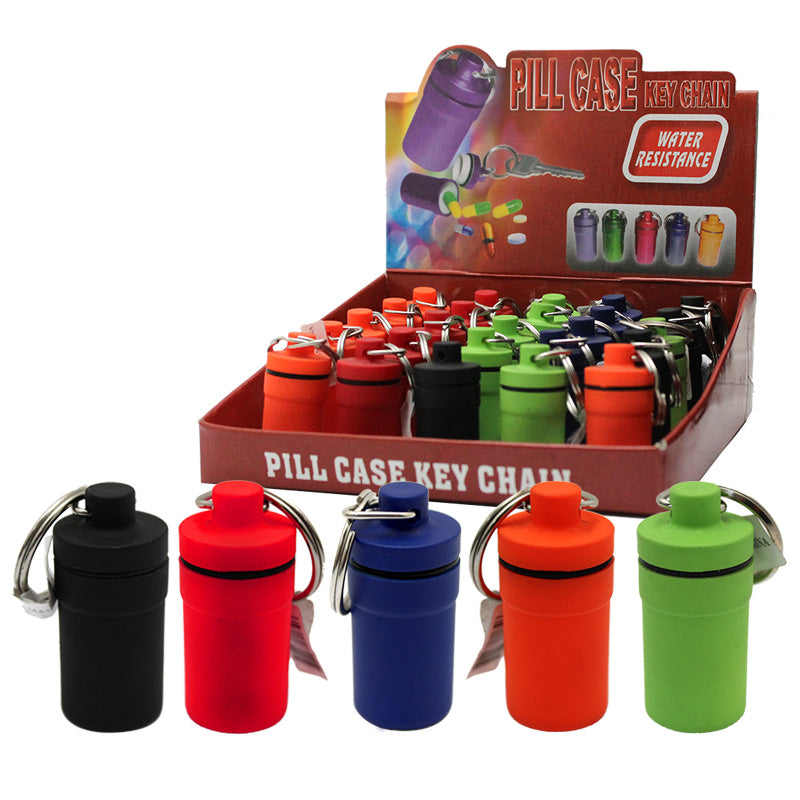 Plastic Keychain Pill Case Display - Smoketokes