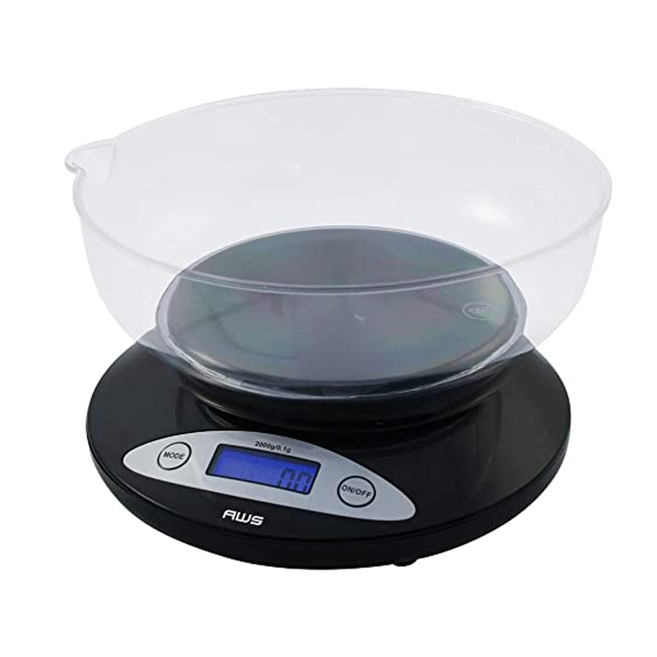 AWS 2K-Bowl Kitchen Scale 2000g x 0.1g