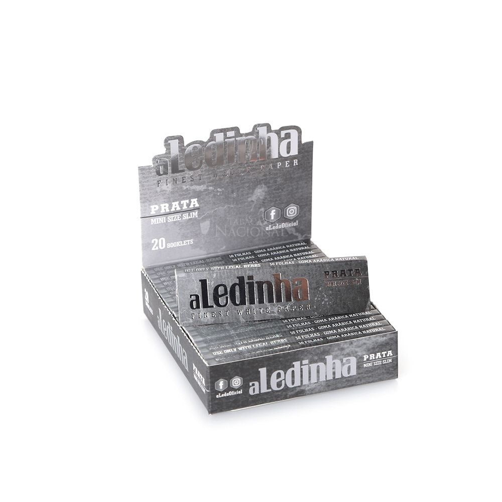 Aledinha Prata Mini Rolling Paper