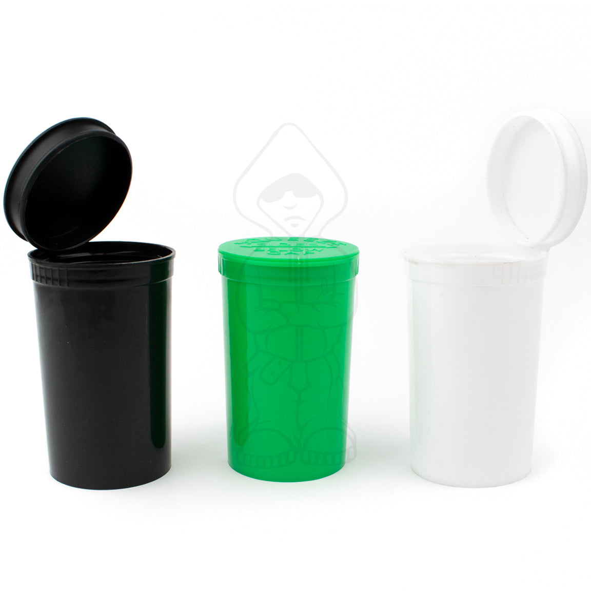 Pop Top 19 Dram Plastic Vials Case of 225