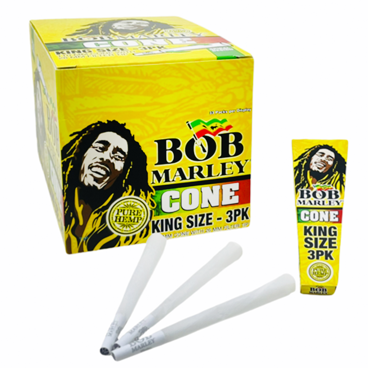 Bob Marley Cones King Size