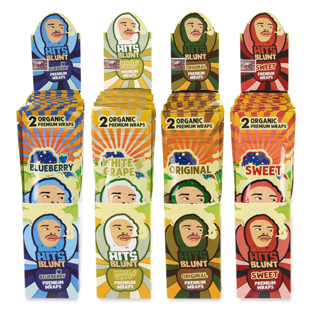 Hits Blunt Organic 2pk Premium Hemp Wraps
