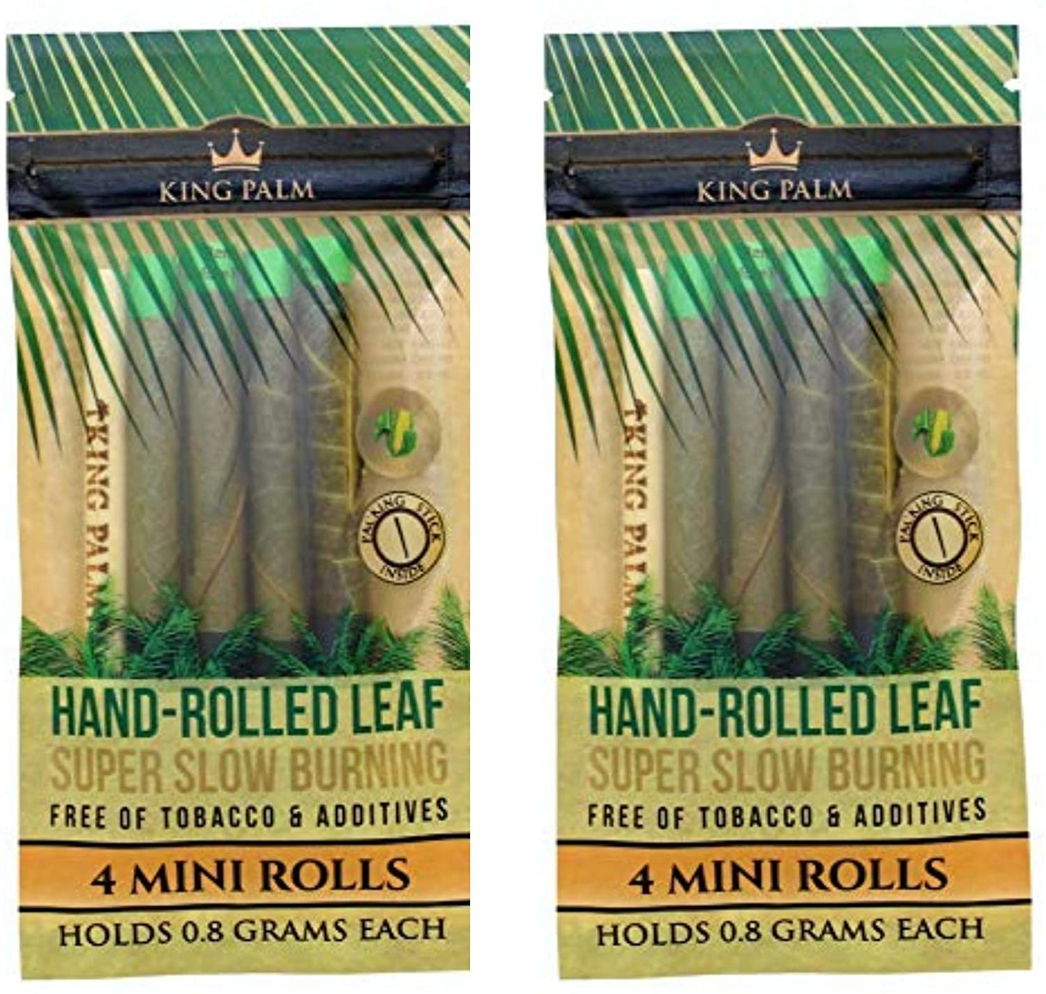 King Palm 4 Mini Rolls 0.8g 24pk Display