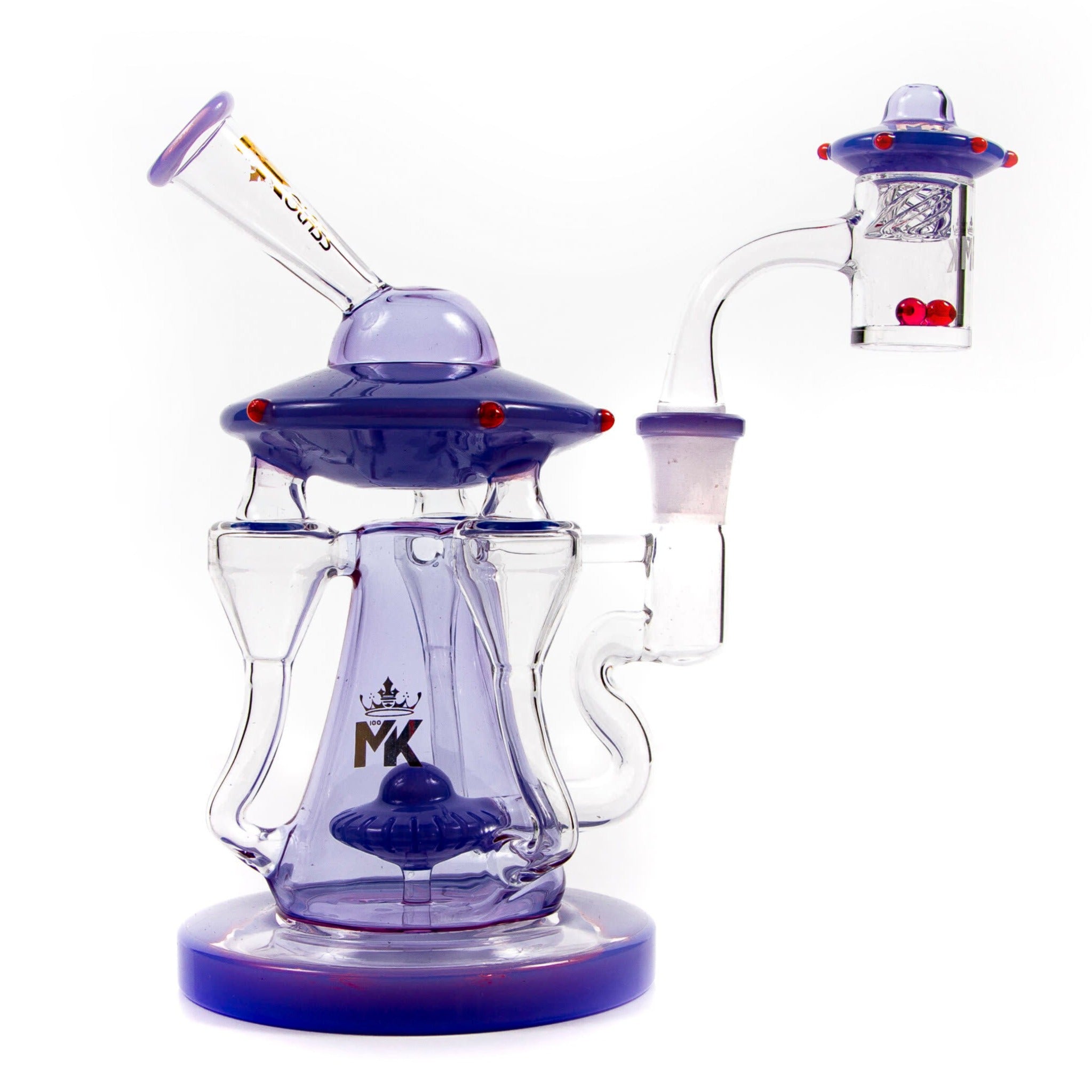 MK100 UFO 7" Recycler Premium Dab Kit