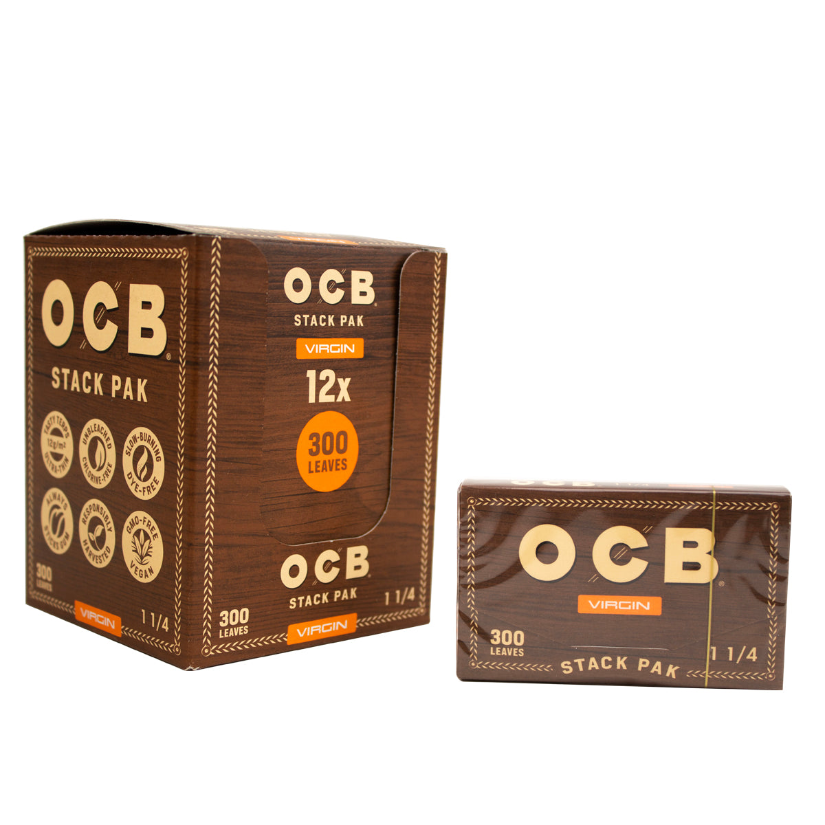 OCB Virgin 1 1/4" Rolling Paper