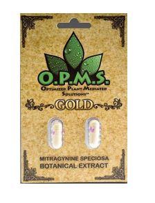 OPMS Gold Kratom Extract Capsules