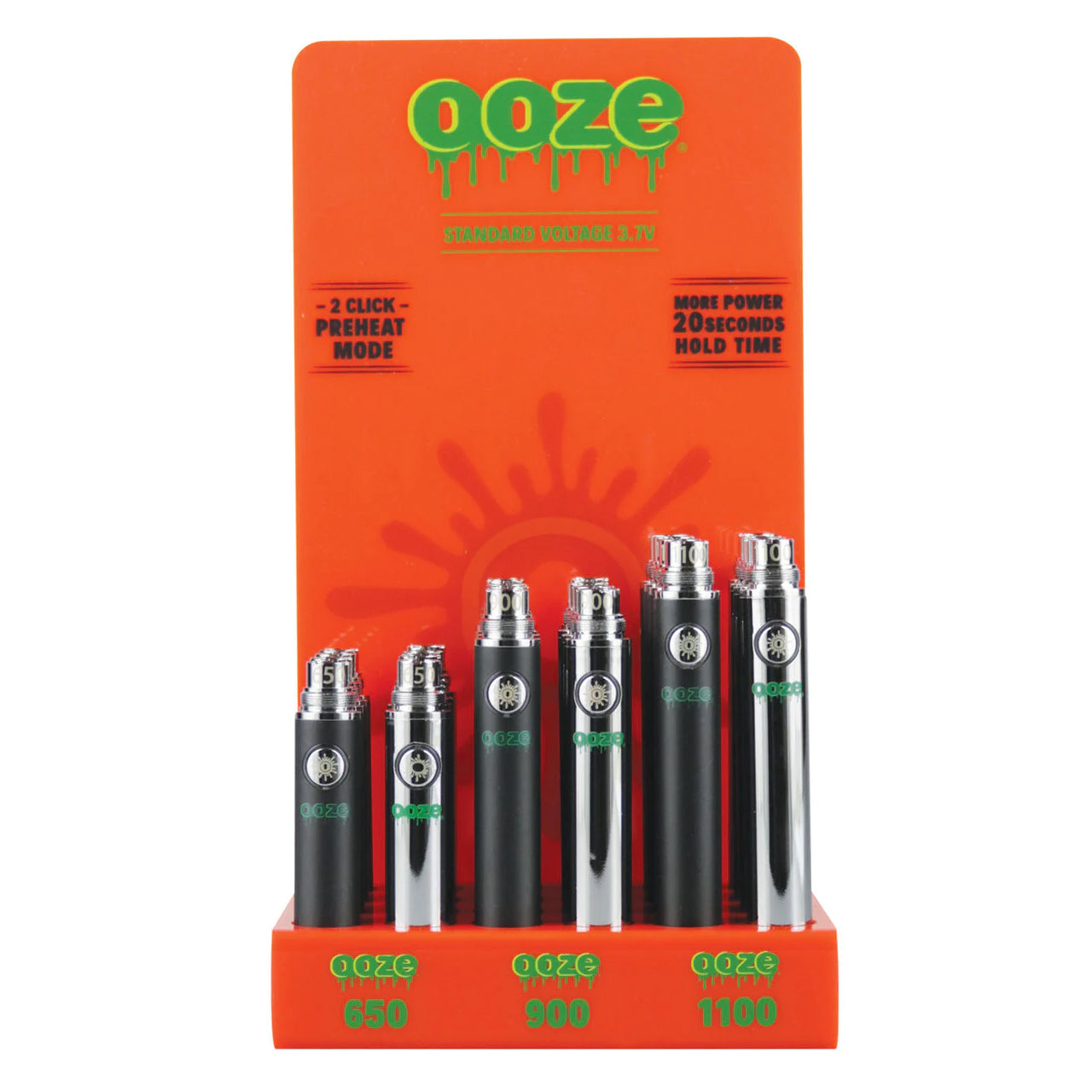 Ooze Vape Battery Display