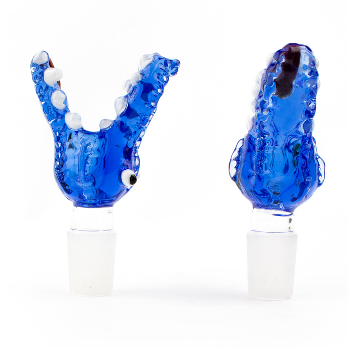 Alligator Glass Bowl - Assorted Colors