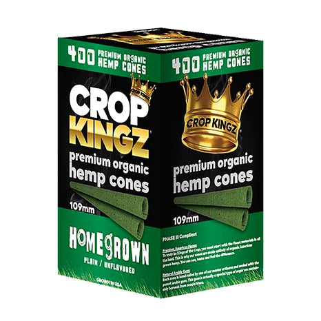 Premium Organic Hemp Cones 109mm