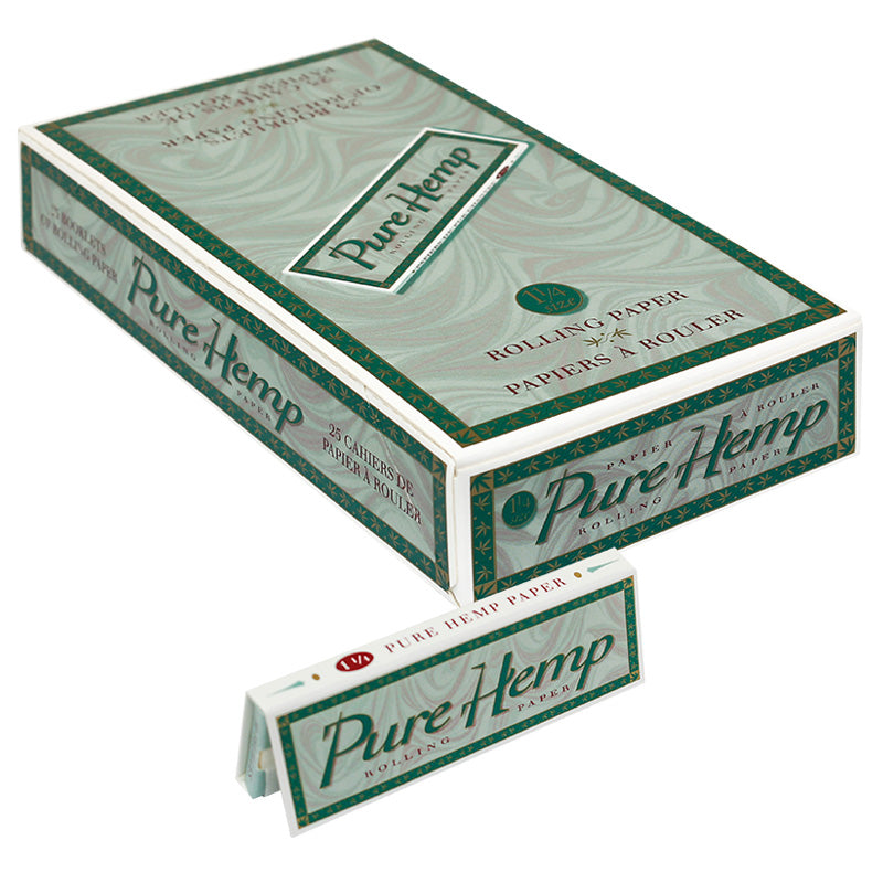 Pure Hemp 1 1/4" Rolling Papers