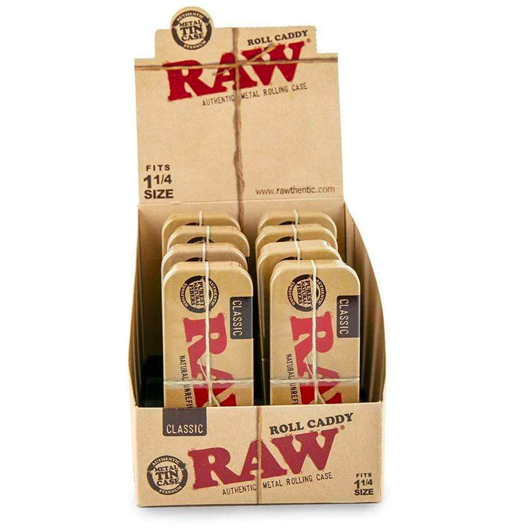RAW Roll Caddy 1-1/4 Metal Rolling Case