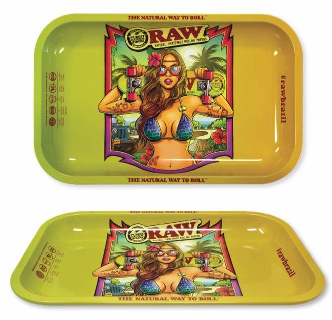 Raw Brazil Girl 2.0 Rolling Tray