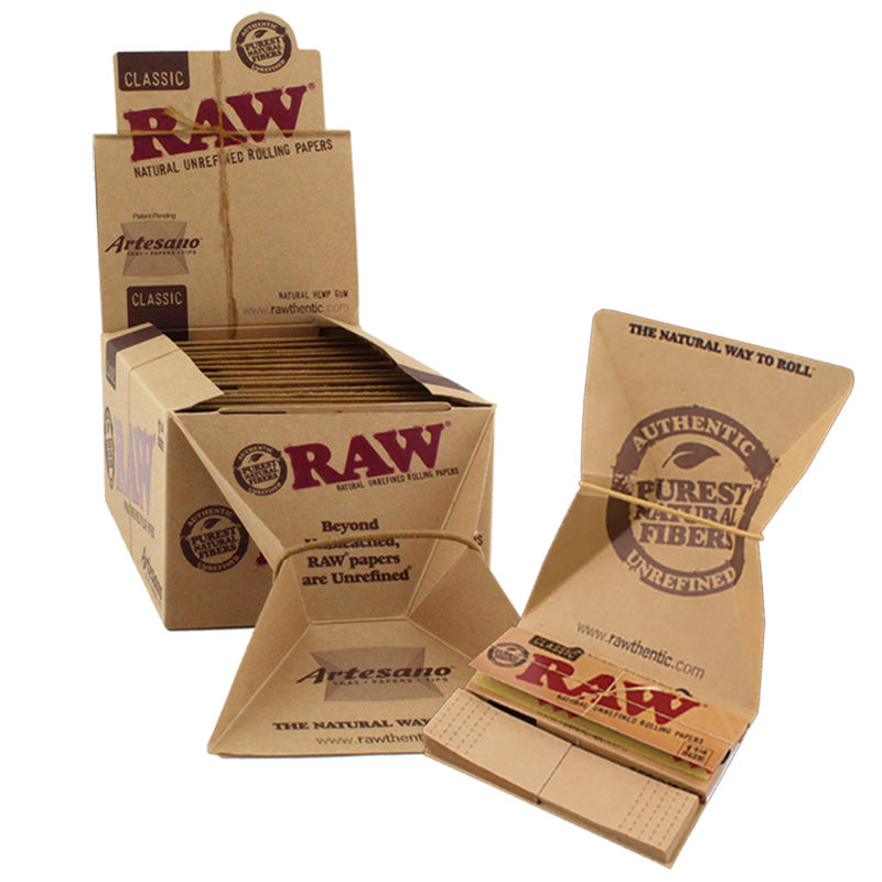 Raw Artesano 1 14 tips display of 15 - Buy wholesale-Smoketokes