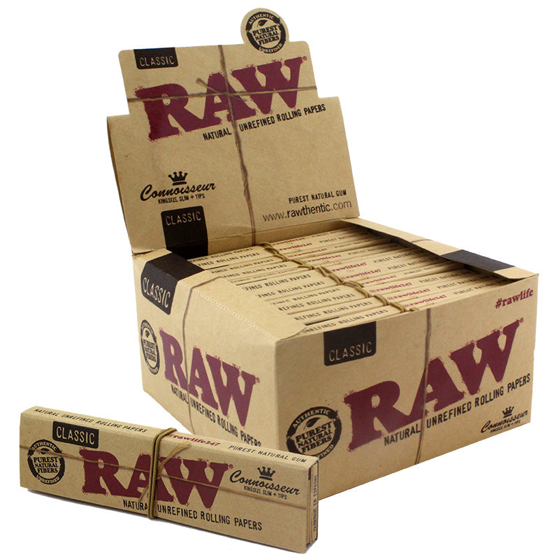 Raw Classic Connoisseur King Size Rolling Paper wholesale