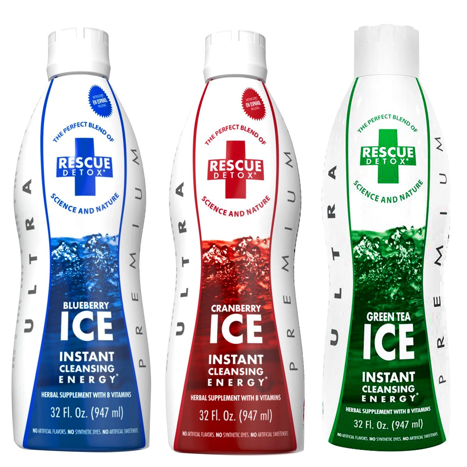 Rescue Ultra Premium Detox Ice 32 oz.