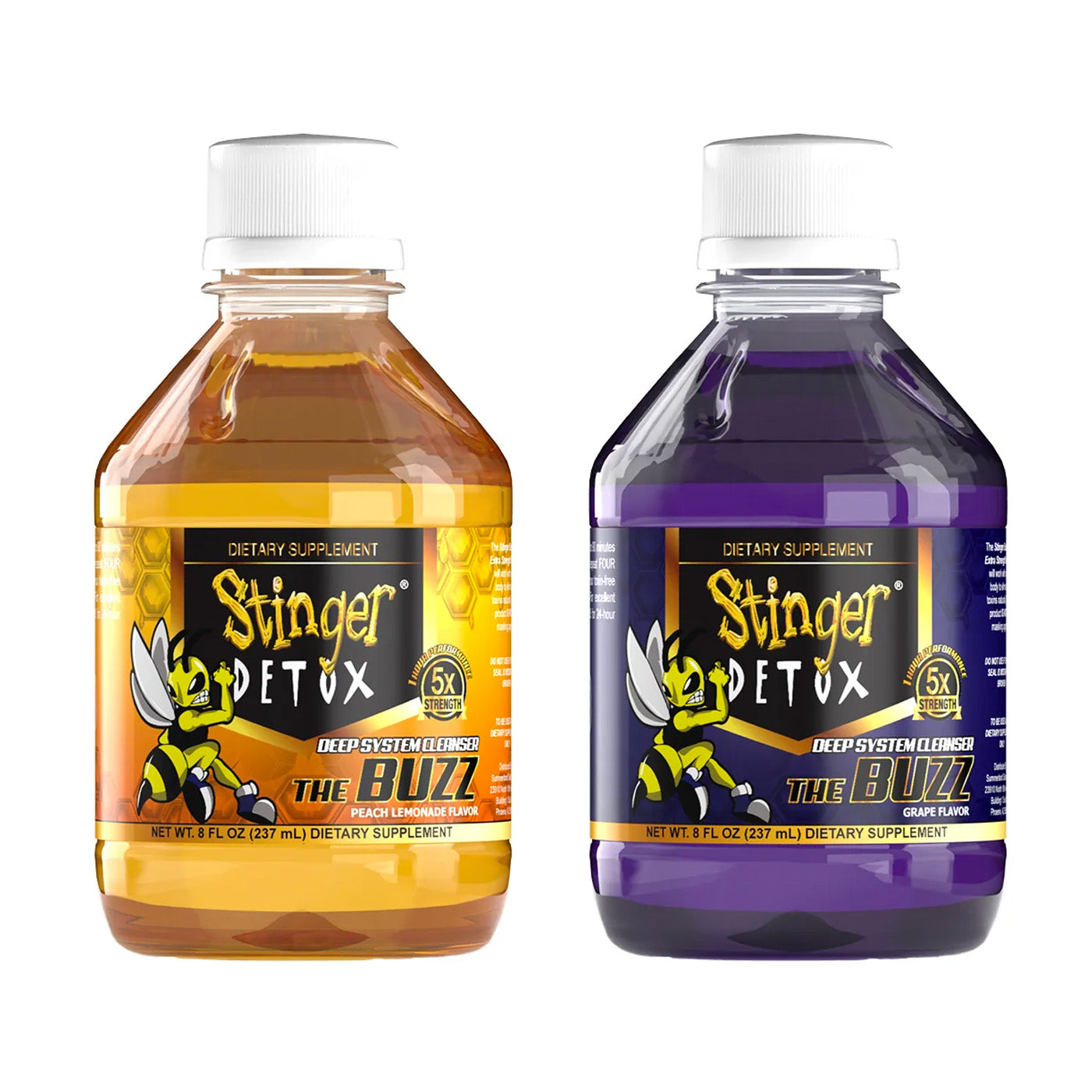 Stinger Detox Buzz (Deep System Cleanser) 5X Extra Strength Drink 8 FL OZ